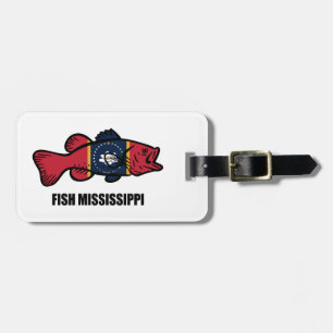 Étiquette À Bagage Poisson Mississippi