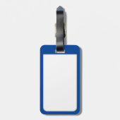 Étiquette À Bagage Poisson Or Enfants Personnaliser (Dos Vertical)