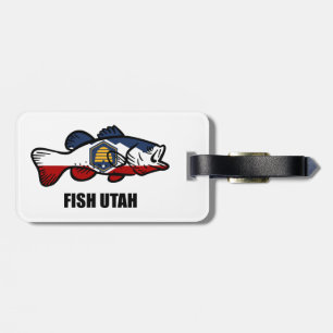 Étiquette À Bagage Poisson Utah