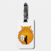 Étiquette À Bagage Poissons de décolleur de moustache (Dos Vertical)