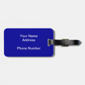 Étiquette À Bagage Poissons de lion (Dos horizontal)