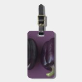 Étiquette À Bagage poivrons violets (Devant Vertical)