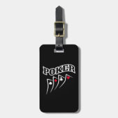 Étiquette À Bagage Poker (Devant Vertical)