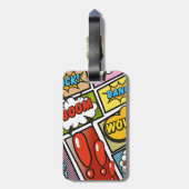 Étiquette À Bagage Polices de bande dessinée ! (Dos Vertical)