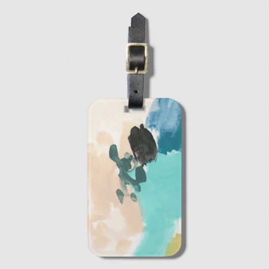 Étiquette À Bagage Polymerique III (Devant Vertical)