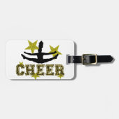 Étiquette À Bagage Pom-pom girl (Devant horizontal)