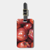 Étiquette À Bagage Pommes rouges foncées (Devant Vertical)
