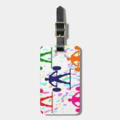 ÉTIQUETTE À BAGAGE PONDÉRANT (Devant Vertical)