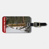 Étiquette À Bagage Pont à Wuksachi (Devant horizontal)