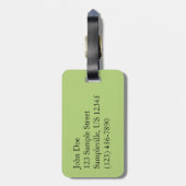 Étiquette À Bagage Pont au lac Centennial à Ellicott City (Dos Vertical)