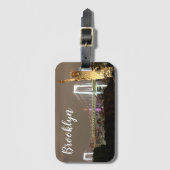 Étiquette À Bagage Pont Brooklyn (Devant Vertical)