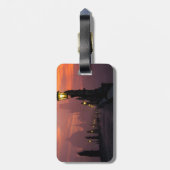 Étiquette À Bagage Pont Charles Prague (Dos Vertical)