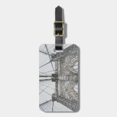 Étiquette À Bagage Pont de Brooklyn. (Devant Vertical)