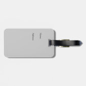 Étiquette À Bagage Pont de Brooklyn. (Dos horizontal)