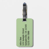 Étiquette À Bagage Pont de la rivière Pemigewasset dans le New Hampsh (Dos Vertical)