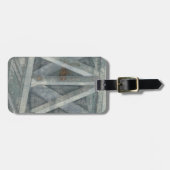 Étiquette À Bagage Pont de la structure industrielle | (Devant horizontal)