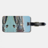 Étiquette À Bagage PONT DE RIALTO - Venise - Canal Grande (Dos horizontal)