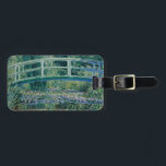 Étiquette À Bagage Pont japonais et nappes d'eau Claude Monet<br><div class="desc">1899. Claude Monet (14 novembre 1840 - 5 décembre 1926) fut un fondateur de la peinture impressionniste française,  et le praticien le plus cohérent et le plus prolifique de la philosophie du mouvement d'exprimer ses perceptions avant la nature,  surtout s'appliquant à la peinture extérieure.</div>