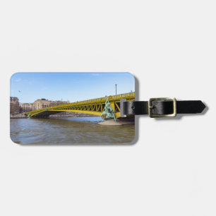 Étiquette À Bagage Pont Mirabeau sur la Seine - Paris