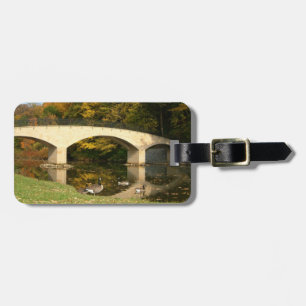Étiquette À Bagage Pont Rainbow à l'automne au Grove City College
