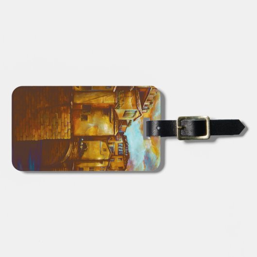 Étiquette À Bagage Ponte Veccho (Devant horizontal)