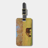 Étiquette À Bagage Pony miniature Brown (Devant Vertical)