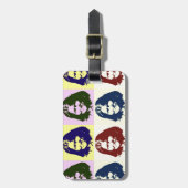 Étiquette À Bagage Pop Art Geronimo (Devant Vertical)