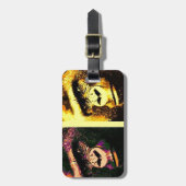 Étiquette À Bagage Pop Art Gorillas (Devant Vertical)