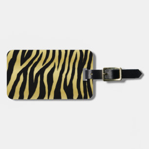 Étiquette À Bagage Pop Zebra