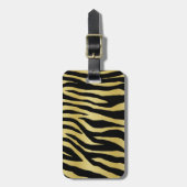 Étiquette À Bagage Pop Zebra (Devant Vertical)