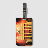 Étiquette À Bagage Porte de Brandebourg (Devant Vertical)