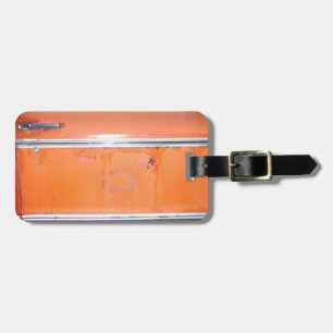 Étiquette À Bagage Porte de camion Orange Chevy