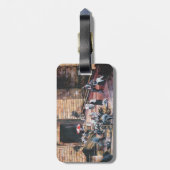 Étiquette À Bagage Porte d'or de Damas, vieille Jérusalem (Dos Vertical)