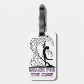 Étiquette À Bagage Portée pour le traitement (Dos Vertical)