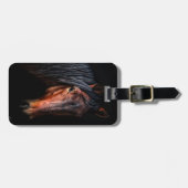 Étiquette À Bagage Portrait de cheval VII (Devant horizontal)