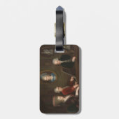 Étiquette À Bagage Portrait de famille de Mozart (Dos Vertical)