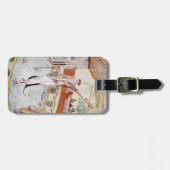 Étiquette À Bagage Portrait de Ma Soeur, Carrie W. Stettheimer (Devant horizontal)