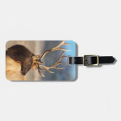 Étiquette À Bagage Portrait d'un bull (Devant horizontal)