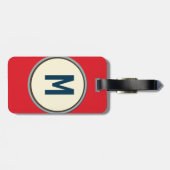 Étiquette À Bagage Portrait Lincoln Style Hope (Dos horizontal)