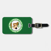 Étiquette À Bagage Portrait souriant de l'ours de Yogi (Devant horizontal)