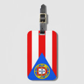 Étiquette À Bagage Portu-Rican (Devant Vertical)