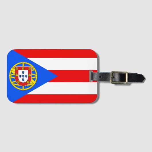 Étiquette À Bagage Portu-Rican (Devant Horizontal)