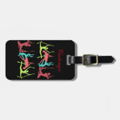 Étiquette À Bagage Poses de sport aérien Thunder_Cove (Devant horizontal)