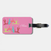 Étiquette À Bagage Poses de sport aérien Thunder_Cove (Dos horizontal)