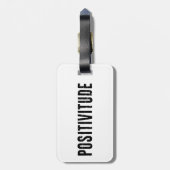Étiquette À Bagage Positivitude (Dos Vertical)
