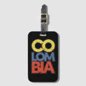 Étiquette À Bagage Poster Colombie (Devant Vertical)