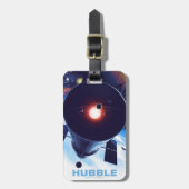 Étiquette À Bagage Poster du télescope spatial Hubble. (Devant Vertical)