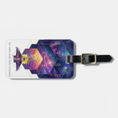 Étiquette À Bagage Poster du télescope spatial James Webb. (Devant horizontal)