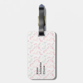 Étiquette À Bagage Pour l'amour des chaussures (Dos Vertical)