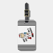 Étiquette À Bagage Pourquoi je suis infirmière (Devant Vertical)